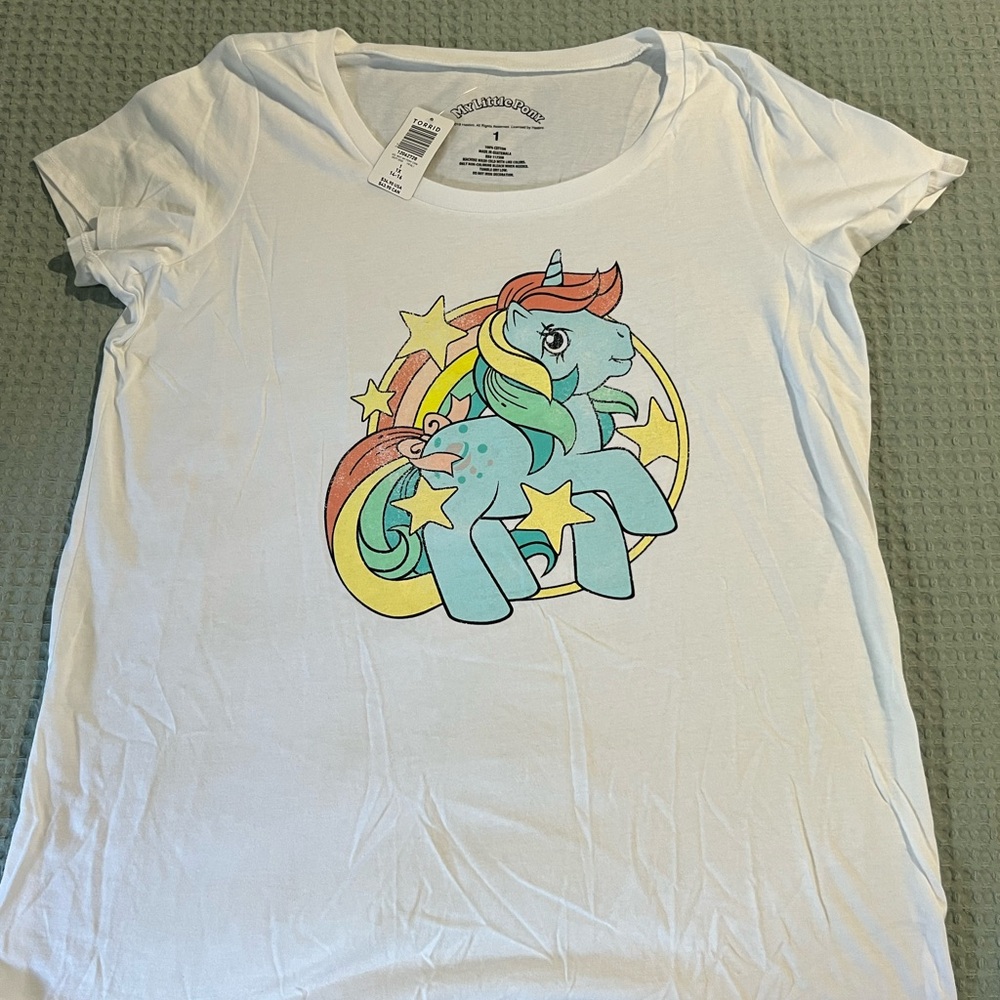 NWT Torrid My Little Pony tee - size 1